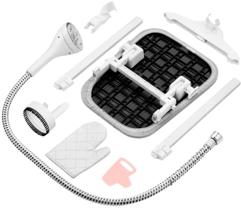 Отпариватель напольный Kitfort КТ-9122 1800Вт белый/серый - купить недорого с доставкой в интернет-магазине