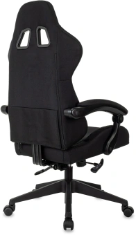 Кресло игровое Zombie Predator черный Neo Black с подголов. крестов. пластик - купить недорого с доставкой в интернет-магазине