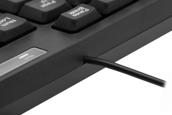 Клавиатура Defender HB-164 черный USB (45164) кабель 1.8м - купить недорого с доставкой в интернет-магазине
