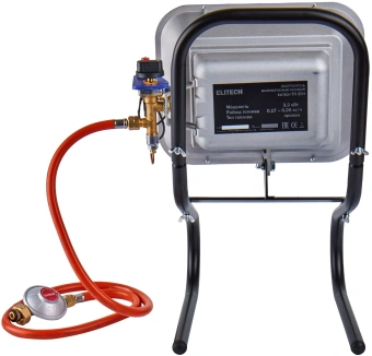 Тепловая пушка газовая Elitech ТП 3ГИ 4600Вт серый/черный - купить недорого с доставкой в интернет-магазине