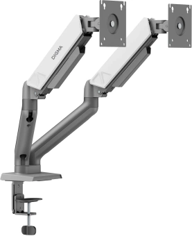 Кронштейн для мониторов ЖК Digma D-MM102D серый 17"-32" макс.9кг крепление к столешнице поворот и наклон - купить недорого с доставкой в интернет-магазине