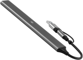 Разветвитель USB-C + USB-A Digma DHUB-7USB-AC-3.0 7порт. серебристый - купить недорого с доставкой в интернет-магазине