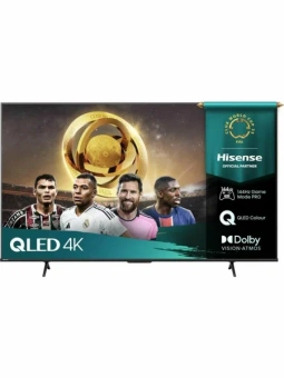Телевизор QLED Hisense 55" 55E7Q PRO темно-серый 4K Ultra HD 120Hz DVB-T DVB-T2 DVB-C DVB-S DVB-S2 USB WiFi Smart TV - купить недорого с доставкой в интернет-магазине