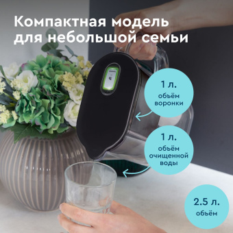 Кувшин Барьер ТОКИО черный 2.5л. - купить недорого с доставкой в интернет-магазине