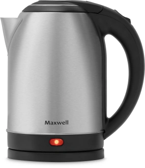 Чайник электрический Maxwell MW-1077 1.8л. 2200Вт сталь корпус: металл/пластик - купить недорого с доставкой в интернет-магазине