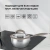 Ковш Rondell Balance RDS-752 1.4л. d=16см (с крышкой) стальной - купить недорого с доставкой в интернет-магазине