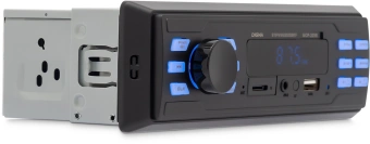 Автомагнитола Digma MCP-225B 1DIN 2x45Вт v5.0 AUX 2 - купить недорого с доставкой в интернет-магазине