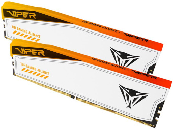 Память DDR5 2x16GB 6600MHz Patriot PVER532G66C34KT Viper Elite 5 Tuf Gaming RGB RTL Gaming PC5-52800 CL34 DIMM 288-pin 1.4В kit single rank с радиатором Ret - купить недорого с доставкой в интернет-магазине