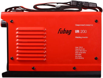 Сварочный аппарат Fubag IR 200 инвертор ММА 8кВт - купить недорого с доставкой в интернет-магазине