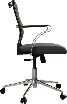 Кресло Метта Sit Air 24/7 M4-281K - Italy (M09.B23.G18.W01) черный сиденье черный сетка/ткань крестов. хром - купить недорого с доставкой в интернет-магазине