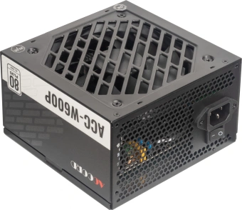 Блок питания Accord ATX 600W ACC-W600P 80+ white (20+4pin) APFC 120mm fan 6xSATA RTL - купить недорого с доставкой в интернет-магазине