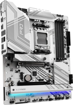 Материнская плата Asrock X870 PRO RS Socket AM5 AMD X870 4xDDR5 ATX AC`97 8ch(7.1) 2.5Gg RAID+HDMI - купить недорого с доставкой в интернет-магазине