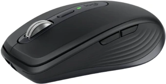 Мышь Logitech MX Anywhere 3S BT графитовый оптическая 8000dpi беспров. BT/Radio USB для ноутбука 6but (910-006929) - купить недорого с доставкой в интернет-магазине
