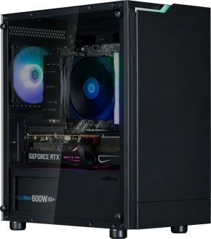 Корпус Zalman ZM-T4 Plus черный без БП mATX 3x120mm 1xUSB2.0 1xUSB3.0 audio bott PSU - купить недорого с доставкой в интернет-магазине