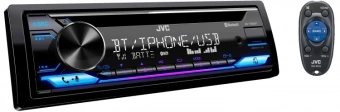 Автомагнитола JVC KD-T952BT 1DIN 4x50Вт v4.2 USB 2.0 AUX 3 RDS - купить недорого с доставкой в интернет-магазине