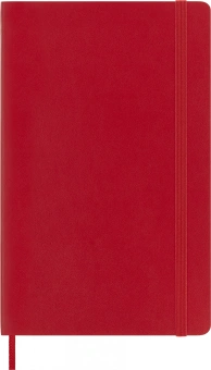 Блокнот Moleskine CLASSIC SOFT QP618F2 Large 130х210мм 192стр. нелинованный мягкая обложка красный - купить недорого с доставкой в интернет-магазине