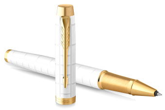 Ручка роллер Parker IM Premium T318 (CW2143646) Pearl GT F черн. черн. подар.кор. - купить недорого с доставкой в интернет-магазине