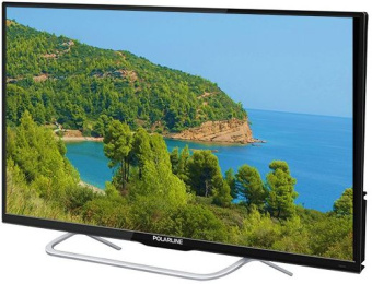 Телевизор LED PolarLine 32" 32PL14TC-SM черный HD 50Hz DVB-T DVB-T2 DVB-C WiFi Smart TV (RUS) - купить недорого с доставкой в интернет-магазине