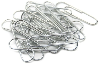 Скрепки Silwerhof Daily металл оцинкованные 25мм (упак.:100шт) картонная коробка - купить недорого с доставкой в интернет-магазине