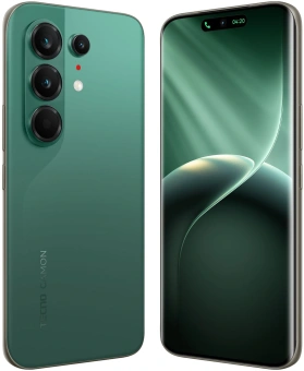 Смартфон Tecno Camon 50 Ultra 5G 256Gb 8Gb зеленый моноблок 3G 4G 2Sim 6.78" 1208x2644 Android 16 50Mpix 802.11 a/b/g/n/ac/ax NFC GPS GSM900/1800 GSM1900 Protect FM - купить недорого с доставкой в интернет-магазине