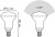 Лампа светодиодная Gauss R50 6Вт цок.:E14 рефлек. 220B 3000K св.свеч.бел.теп. (упак.:10шт) (106001106) - купить недорого с доставкой в интернет-магазине