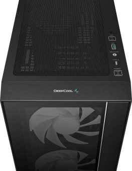 Корпус Deepcool Matrexx 55 V4 C черный без БП ATX 4x120mm 2x140mm 1xUSB3.0 audio bott PSU - купить недорого с доставкой в интернет-магазине