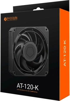 Вентилятор для корпуса ID-Cooling AT-120-K 120х120x15 черный 4-pin 36.5дБ Ret - купить недорого с доставкой в интернет-магазине