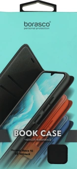 Чехол (флип-кейс) BoraSCO для Huawei Nova 10 SE 71618 черный - купить недорого с доставкой в интернет-магазине