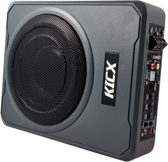 Сабвуфер автомобильный Kicx Q200BA 300Вт активный (20см/8") - купить недорого с доставкой в интернет-магазине