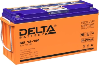 Батарея для ИБП Delta GEL 12-150 12В 150Ач - купить недорого с доставкой в интернет-магазине