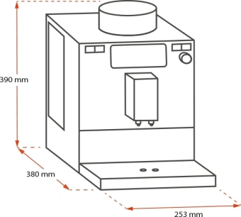 Кофемашина Melitta Caffeo F 530-101 Passione 1450Вт серебристый - купить недорого с доставкой в интернет-магазине