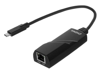 Сетевой адаптер Gigabit Ethernet Digma D-USBC-LAN1000 USB Type-C - купить недорого с доставкой в интернет-магазине