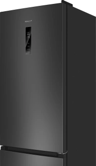 Холодильник Weissgauff WRK 2000 Total NoFrost Inverter Dark Grey 2-хкамерн. темно-серый инвертер - купить недорого с доставкой в интернет-магазине