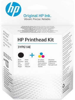 Комплект печатающих головок HP M0H50A+M0H51A 3YP61AE черный/трехцветный для HP HP GT5810/5820 InkTank 115/315/319/410/415/419 - купить недорого с доставкой в интернет-магазине