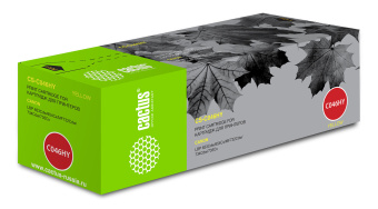 Картридж лазерный Cactus CS-C046HY 046 H Y желтый (5000стр.) для Canon LBP 653Cdw/654Cx/MF732Cdw/734Cdw/735Cx - купить недорого с доставкой в интернет-магазине