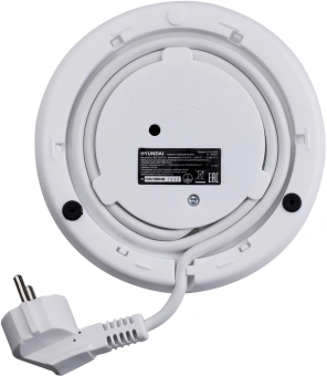 Чайник электрический Hyundai HYK-G8880 2л. 2200Вт серый/серебристый корпус: стекло - купить недорого с доставкой в интернет-магазине