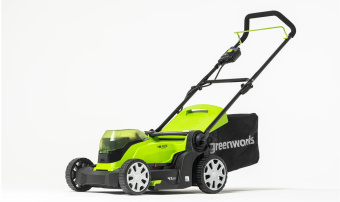 Газонокосилка роторная Greenworks G24X2LM41 (2512607UD) - купить недорого с доставкой в интернет-магазине