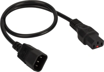 Шнур питания Lanmaster LAN-PP13L/14-5.0-BK C13-С14 проводник.:3x0.75мм2 5м 220В 10А черный - купить недорого с доставкой в интернет-магазине