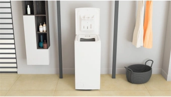 Стиральная машина Whirlpool TDLRB 65242BS EU/N пан.англ. класс: A загр.вертикальная макс.:6.5кг белый - купить недорого с доставкой в интернет-магазине