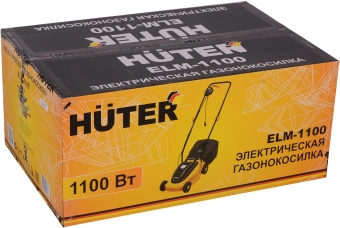 Газонокосилка роторная Huter ELM-1100 (70/4/2) 1100Вт - купить недорого с доставкой в интернет-магазине
