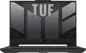 Ноутбук Asus TUF Gaming F15 FX507VV-LP186 Core i7 13620H 16Gb SSD512Gb NVIDIA GeForce RTX4060 8Gb 15.6" IPS FHD (1920x1080) noOS grey WiFi BT Cam (90NR0BV7-M00PA0) - купить недорого с доставкой в интернет-магазине