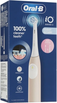 Зубная щетка электрическая Oral-B iO Series 2 iOS2.1C9.0 розовый - купить недорого с доставкой в интернет-магазине