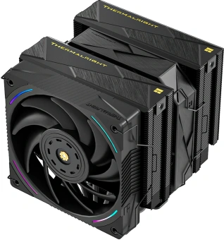 Устройство охлаждения(кулер) Thermalright Royal Pretor 130 Ultra Soc-AM5/AM4/1200/1700/1851 черный 4-pin 29.4dB Al+Cu Ret (RP130-ULTRA-BL) - купить недорого с доставкой в интернет-магазине