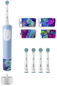 Зубная щетка электрическая Oral-B Vitality Pro Kids 80874847 голубой - купить недорого с доставкой в интернет-магазине