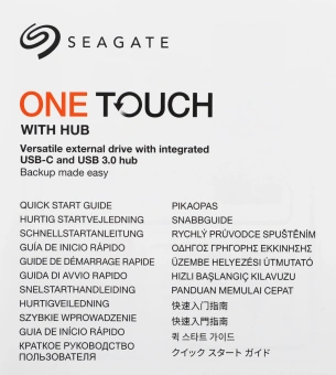 Жесткий диск Seagate USB3.0 10TB STLC10000400 One Touch 3.5" черный - купить недорого с доставкой в интернет-магазине