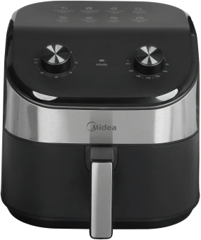 Аэрогриль Midea MAF-TN45WK 4.5л 1500Вт черный - купить недорого с доставкой в интернет-магазине