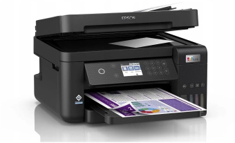 МФУ струйный Epson L6270 A4 Duplex Net WiFi USB RJ-45 черный - цена, купить или заказать с доставкой в интернет-магазине МФУ струйный Epson L6270 A4 Duplex Net WiFi USB RJ-45 черный - купить недорого с доставкой в интернет-магазине