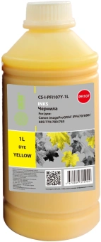 Чернила Cactus CS-I-PFI107Y-1L PFI-107 желтый1000мл для Canon imageProGRAF iPF670/680/685/770/780/785 - купить недорого с доставкой в интернет-магазине