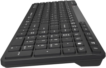 Клавиатура A4Tech Fstyler FBK27C AS черный USB беспроводная BT/Radio slim Multimedia (FBK27C AS) - купить недорого с доставкой в интернет-магазине
