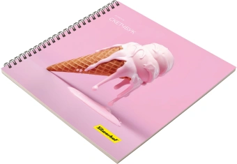 Скетчпад Silwerhof 20л. 190x190мм Нежность 4диз. гребень - купить недорого с доставкой в интернет-магазине